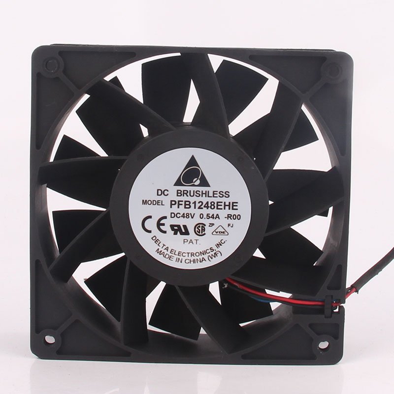 PFB1248EHE-R00 12038 48V 0.54A Stop Alarm Frequency 120x120x38mm 12cm 4000RPM 181.27CFM Converter Centrifugal Cooling Fan